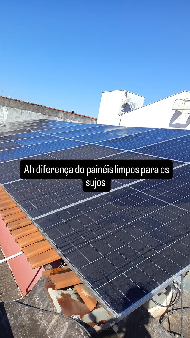 Diferença Painel Limpo e Sujo